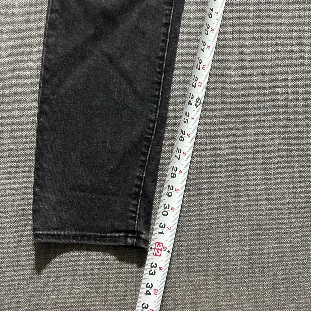 Banana Republic Travel Jean Mens 36x34 Black Skinny Fit Stretch Denim Pants